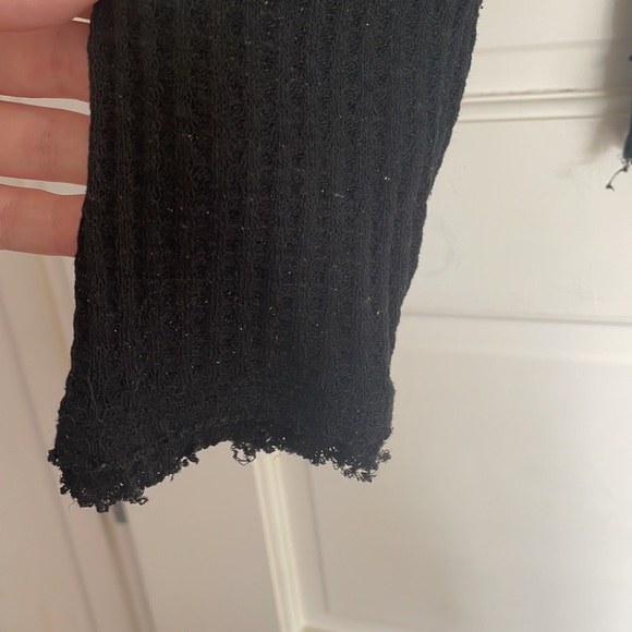 Free People Overzised Waffle Long Sleeve - Picture 5 of 5